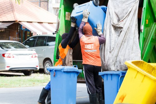 Eco-friendly disposal during office clearance in Brompton
