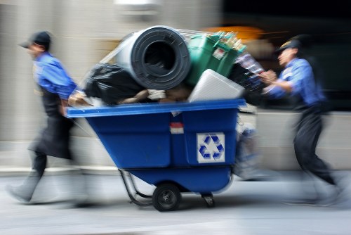 Recycling center accepting furniture in Brompton