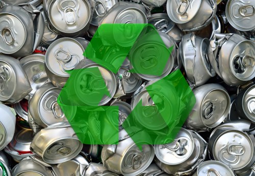 Professional waste removal team in Brompton